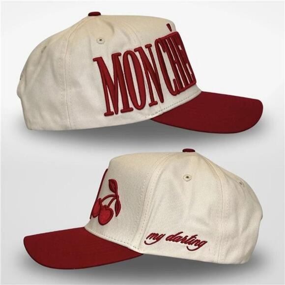 Vintage trucker hat snapback retro baseball cap red western country camo cotton - Picture 3 of 7